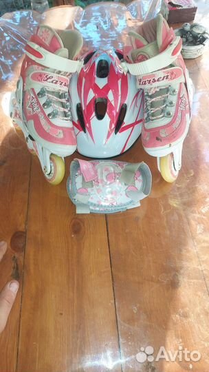 Детские ролики и защита