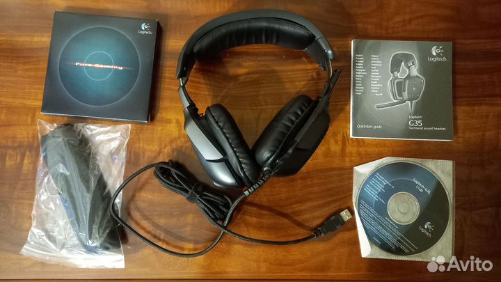 Игровые наушники с микрофоном