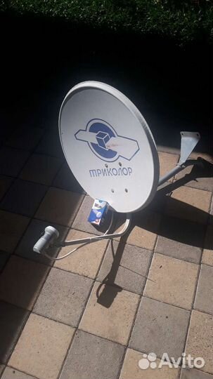 Антена триколор с новым конвертором