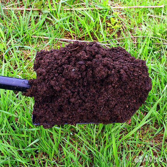 Плодородный грунт чернозем земля торфосмесь