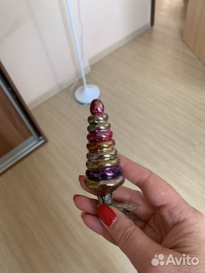 Коллекционные елочные игрушки стекло