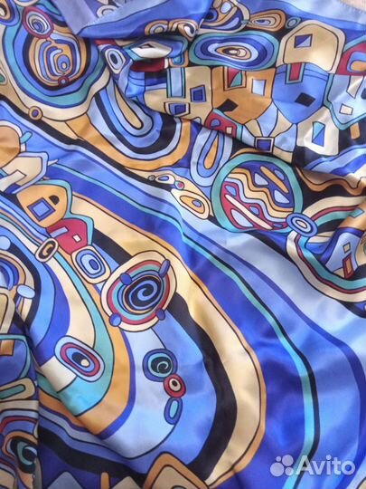 Павлопосадский шелковый платок