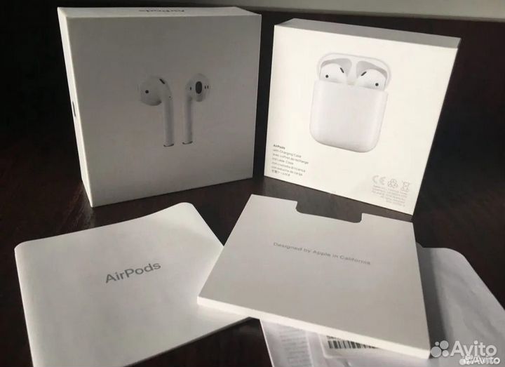 Apple airpods 2 наушники оригинал