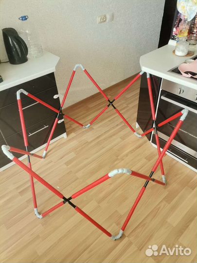 Складной большой и высокий детский манеж бу