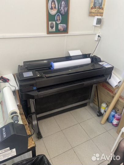 Плоттер hp designjet t520 А0 914мм