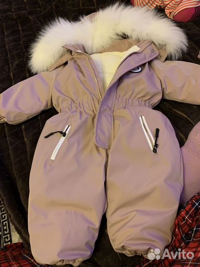 Зимний комбинезон для девочки