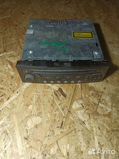 Магнитола citroen c4