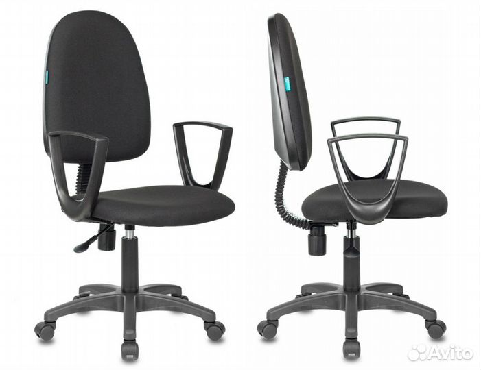 Кресло Бюрократ Ch-1300N black Черный