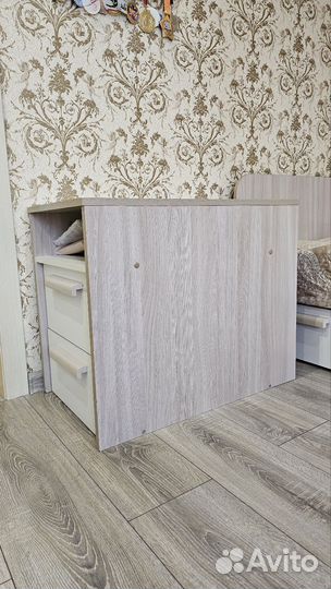 Детская кровать для новорожденных с комодом