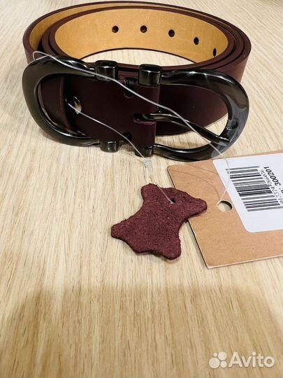 Ремень женский кожаный