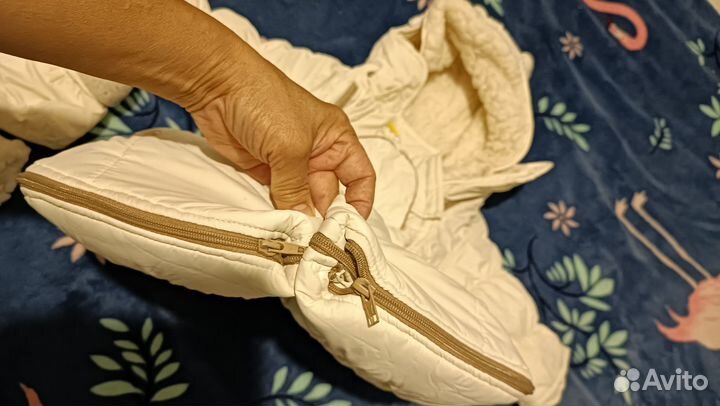 Зимний комбинезон трансформер для девочки