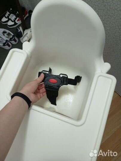 Стульчик для кормления IKEA с ремнями