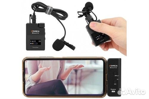 Микрофон comica BoomX-D UC2 (TX+TX+UC RX)