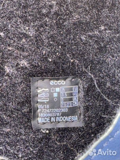 Сапоги зимние для девочки 35