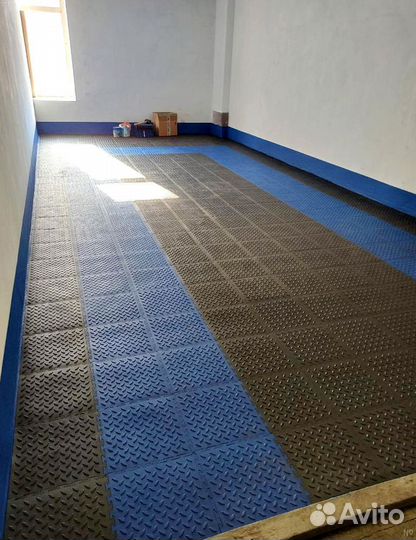 Модульные полы для гаража