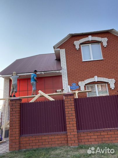 Делаем крышу