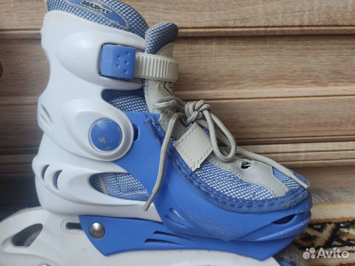 Роликовые коньки детские раздвижные
