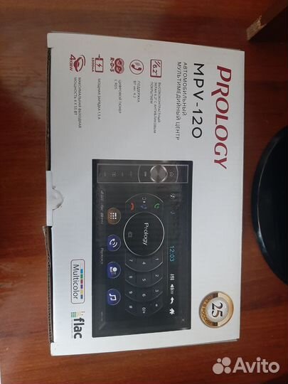 Автомагнитола 2din prology mpv-120
