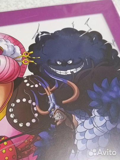 Объемная картина с героями аниме ванпис/one Piece1