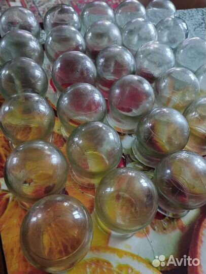 Медицинские банки стеклянные СССР