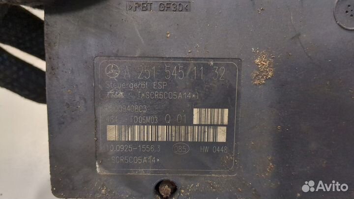 Блок абс, насос Mercedes ML W164, 2006