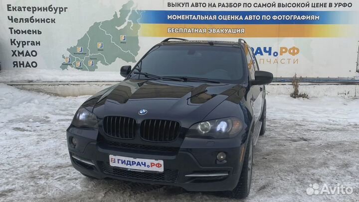 Накладка декоративная на консоль правая BMW X5 (E7