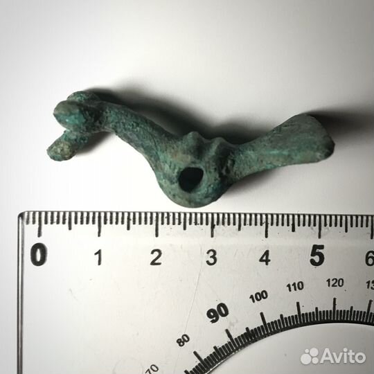 Редкий Симург Кобань древний амулет Кобанская