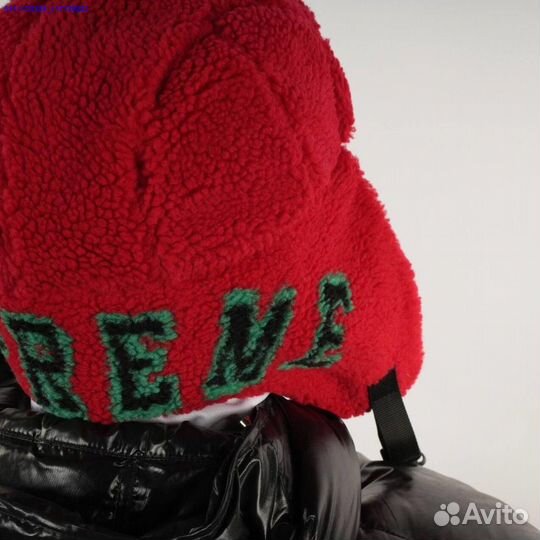 Шапка ушанка Supreme Shearling Trooper (Арт.58819)