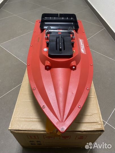 Прикормочный кораблик с gps S70-30(Red)