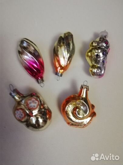 Елочные игрушки СССР