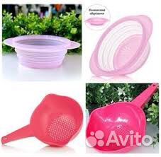 Посуда Таппервер Tupperware бордовый