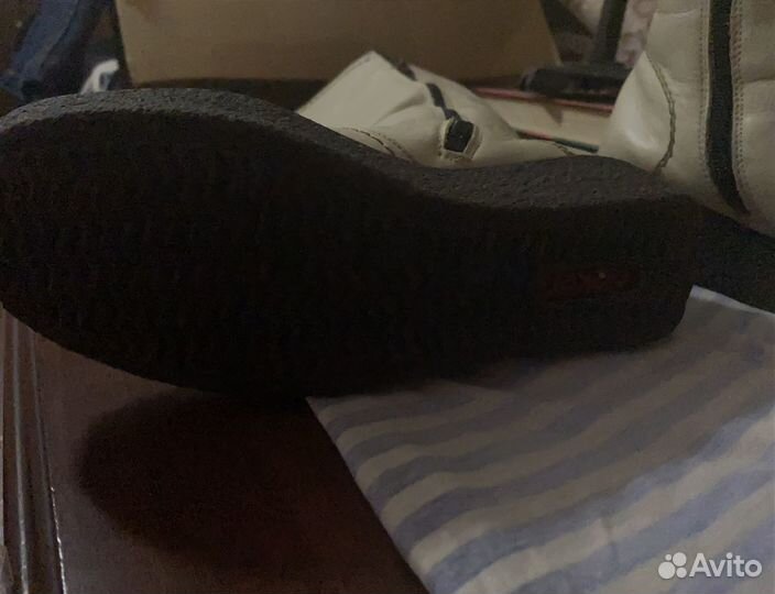 Сапоги зимние rieker 37 кожа