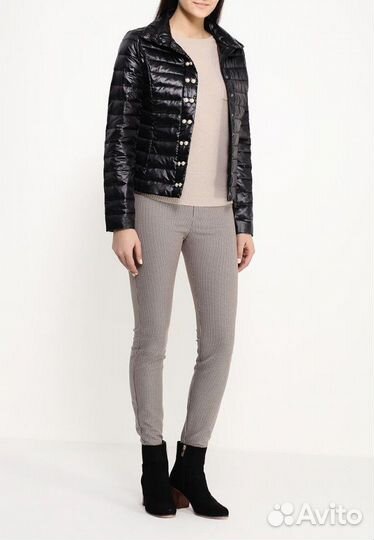 Женская черная куртка-пуховик от Love Republic