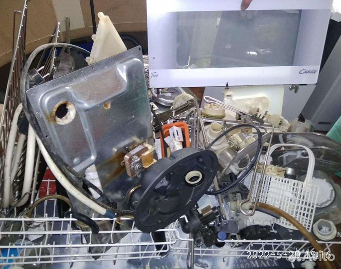 Бу запчасти на candy три газовой