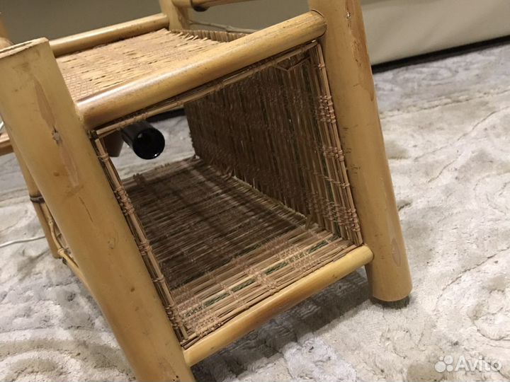 Светильник из бамбука