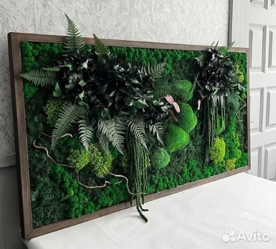 Озеленение интерьера. Фитостена