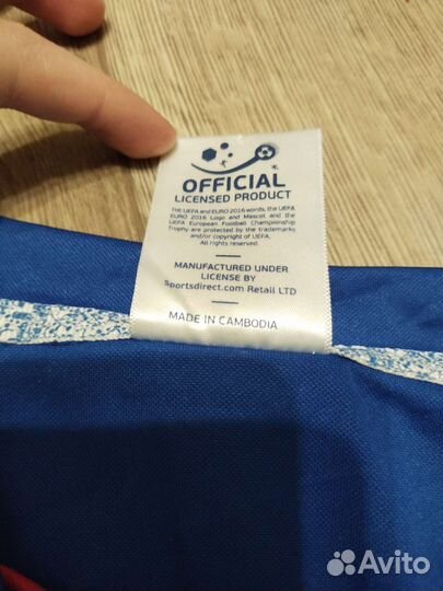 Детская футбольная форма uefa2016