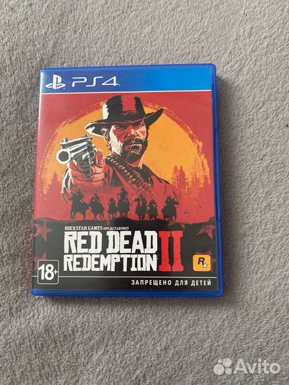 Red dead redemption 2 ps4 диск