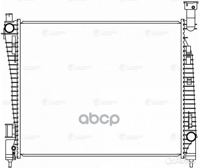 LRC 0330 радиатор системы охлаждения АКПП Jeep