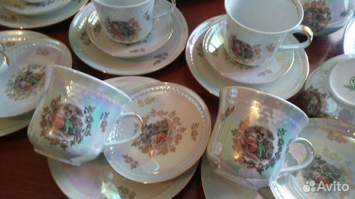 Чайно кофейный сервиз Мадонна