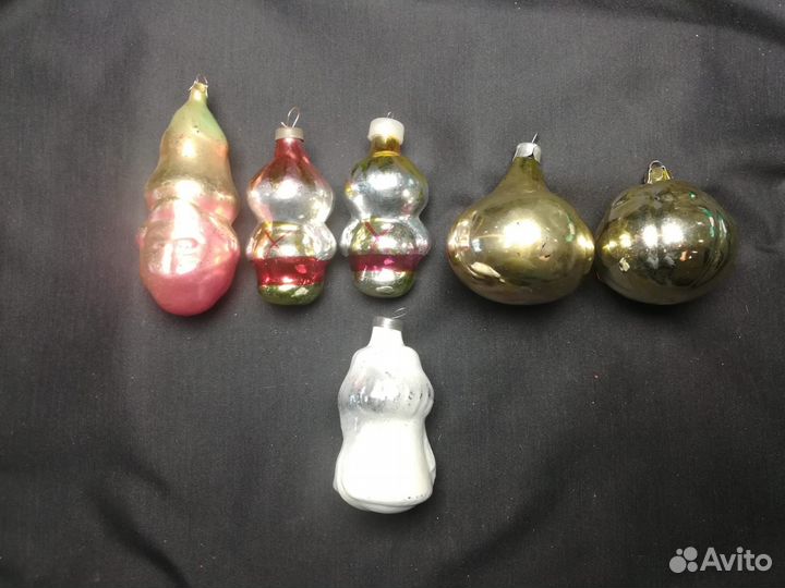 Елочные игрушки СССР