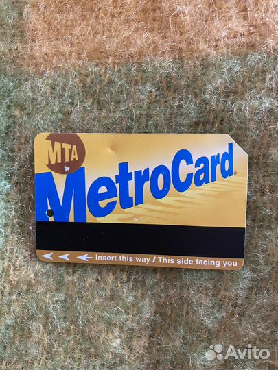 Транспортная карта метро Нью-Йорка