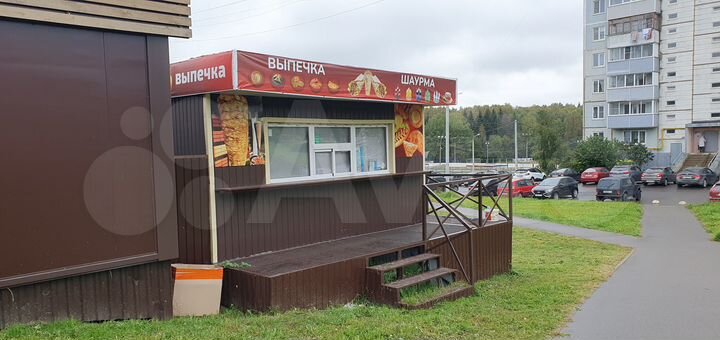 Павильон выпечка-шаурма 12.5 м²