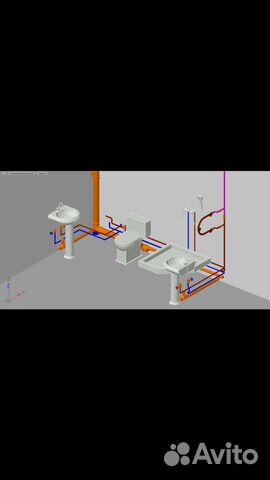 Проект водомерного узла, водоснабжение, счётчики