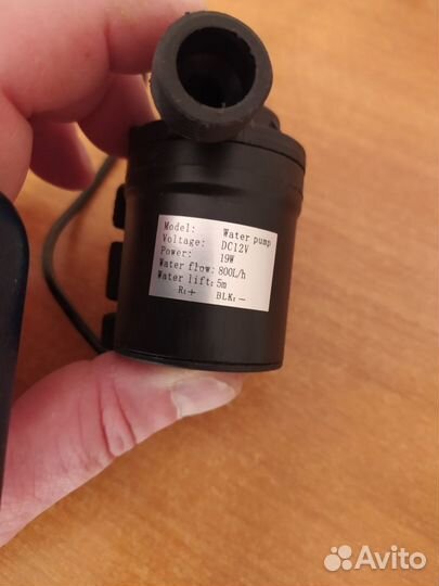 Водяной насос мембранный и центробежный с реле 12в