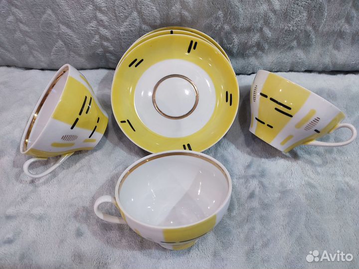 Чайный сервиз «Березка» СССР (Дулево)