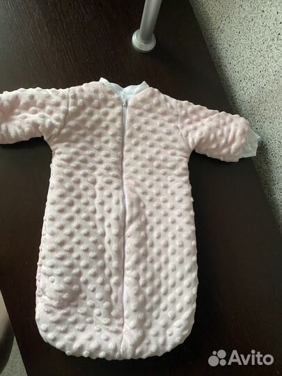 Конверт на выписку зимний для девочки