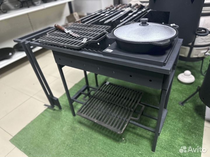 Мангал коптильня