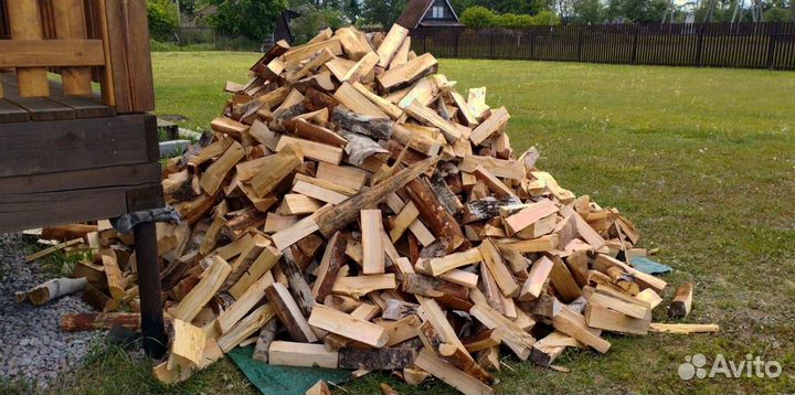 Дрова Ольха любого объема навалом