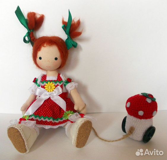 Интерьерные куколки ручной работы, листайте фото